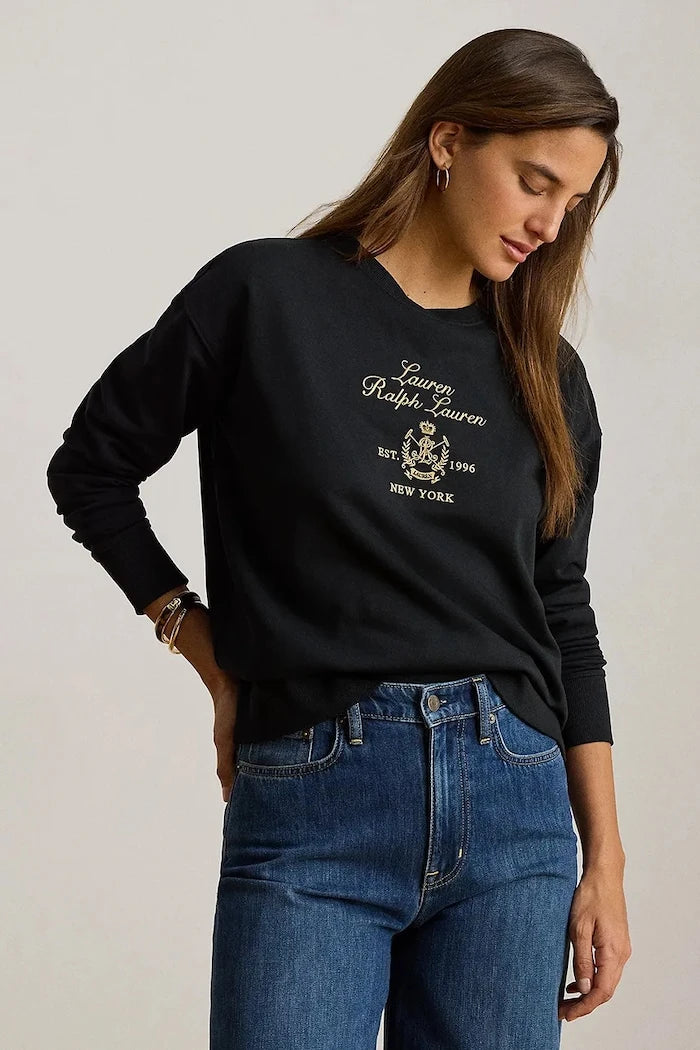 Lauren Ralph Lauren pamuklu kadın sweatshirt