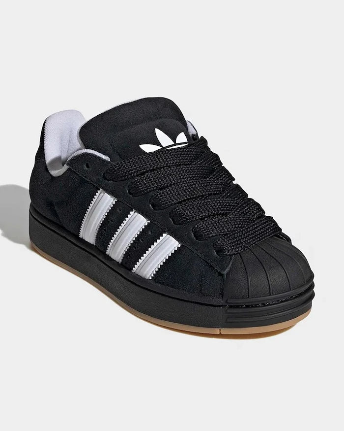 Çocuk deri spor ayakkabı adidas Originals SUPERSTAR ST