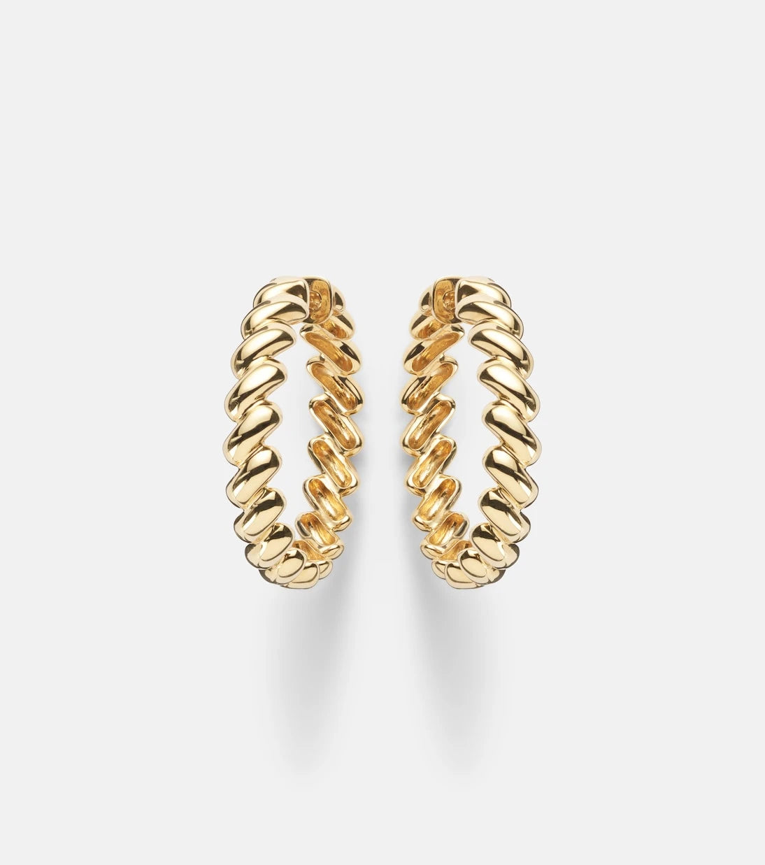 Anita Ko - Coil 18kt gold hoop earrings