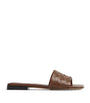 Bottega Veneta Brown Leather Parco Mules