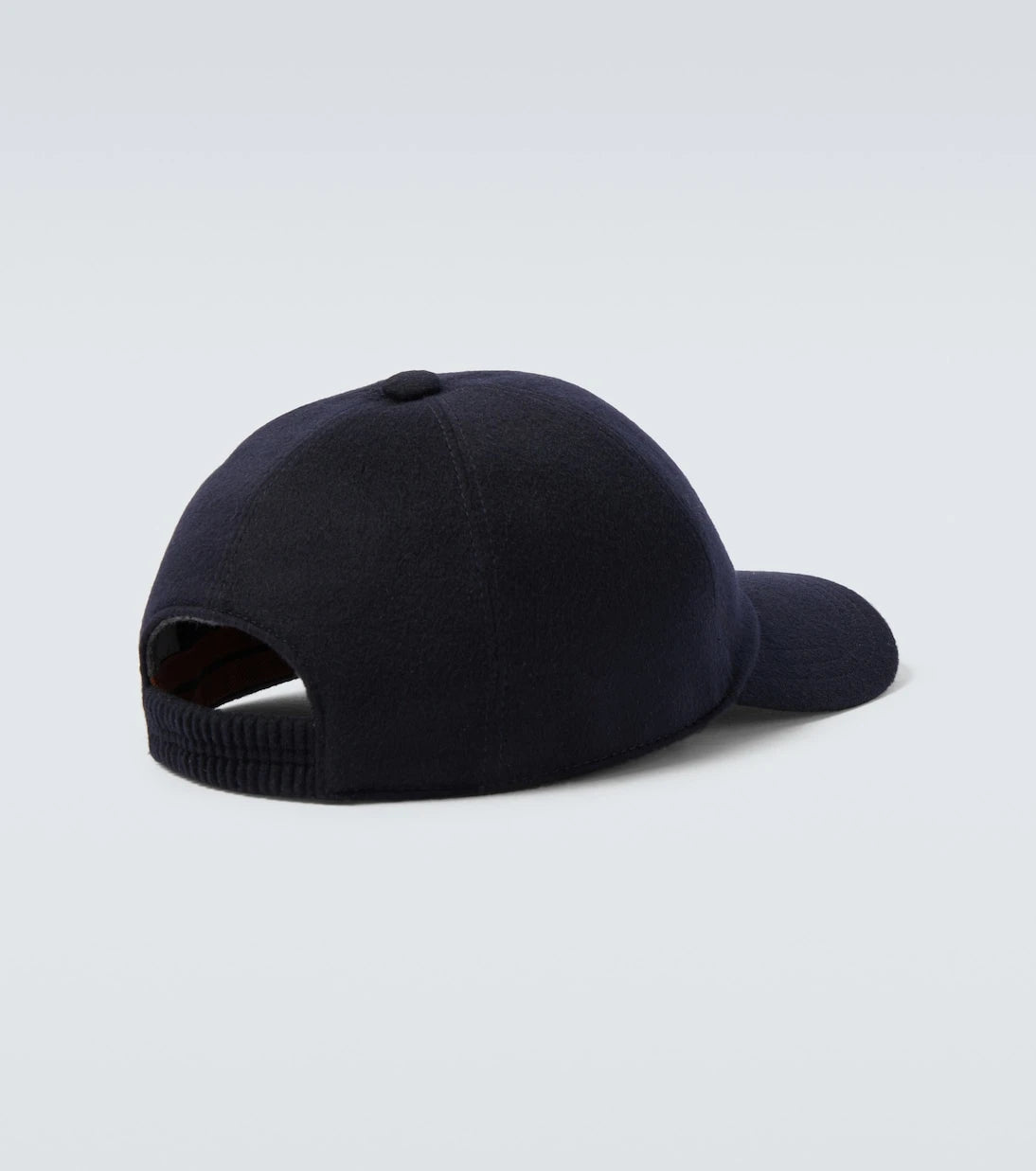 Zegna - Embroidered cashmere baseball cap