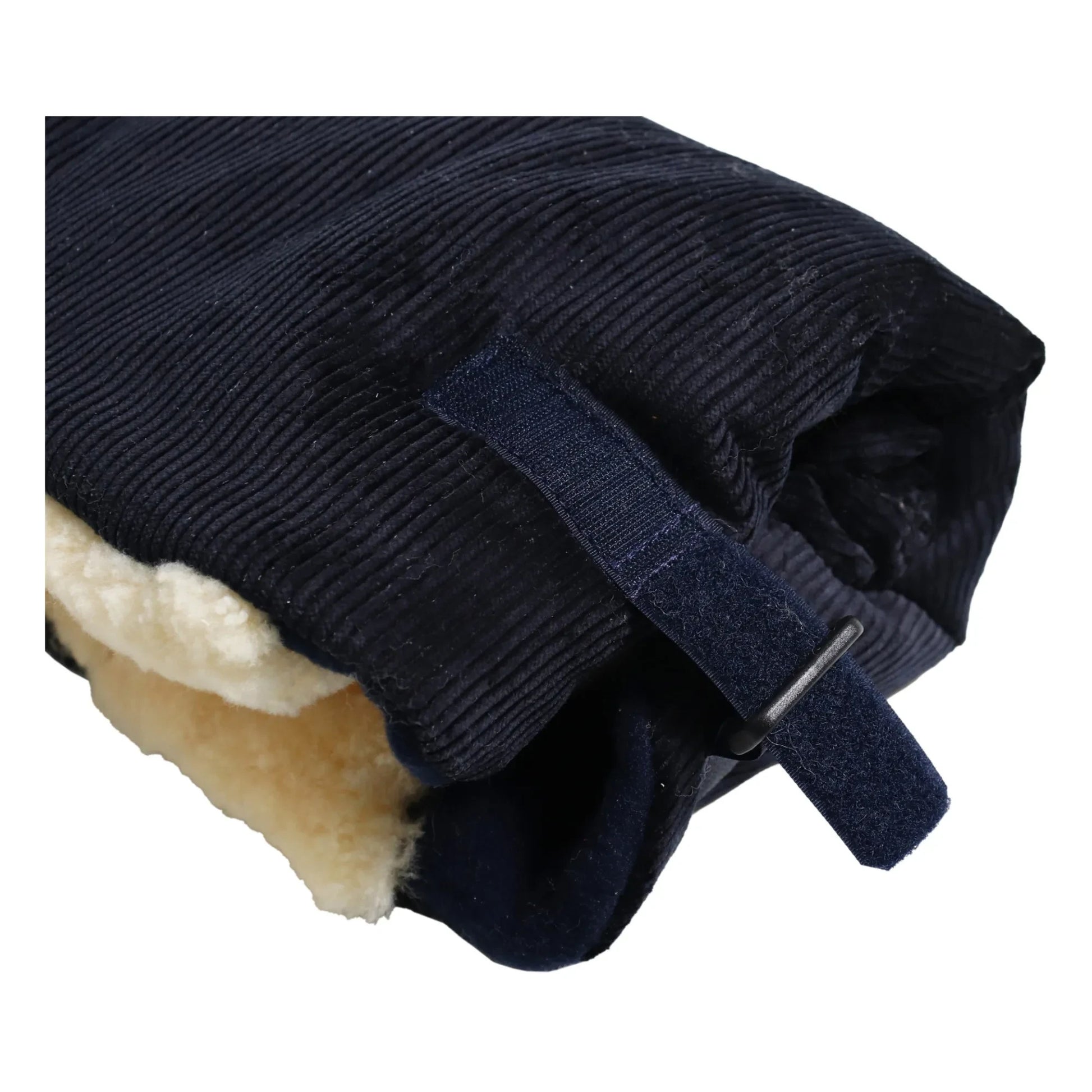 Kaiser - Muffy Lambskin Hand Warmer | Navy blue
