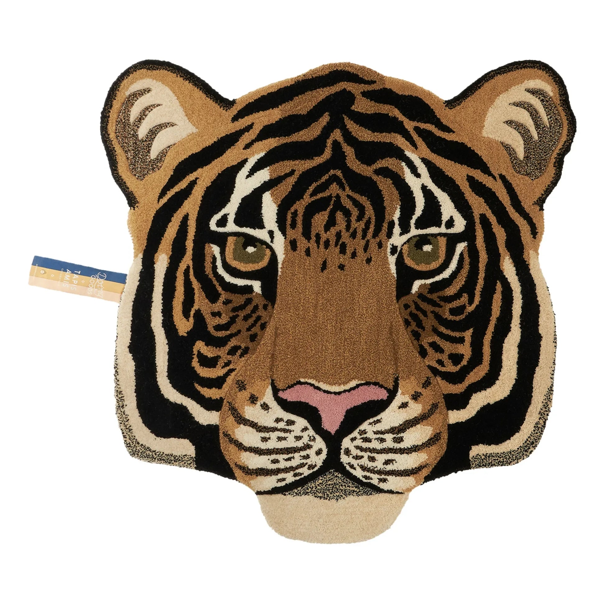 Doing Goods - Rajah Tiger Head Rug | Sand