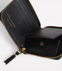 Comme Des Garçons Wallet Leather Zipped Wallet
