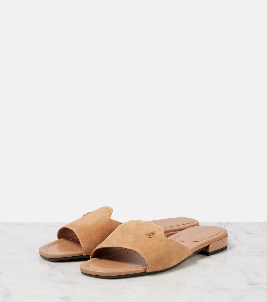 Jimmy Choo - Dina suede slides
