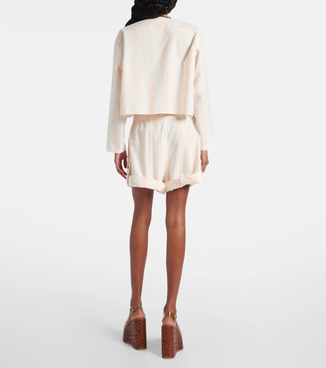 Chloé - Striped shorts