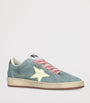 Blue Suede Ball Star Sneakers