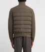 Green Cashmere Down Jacket