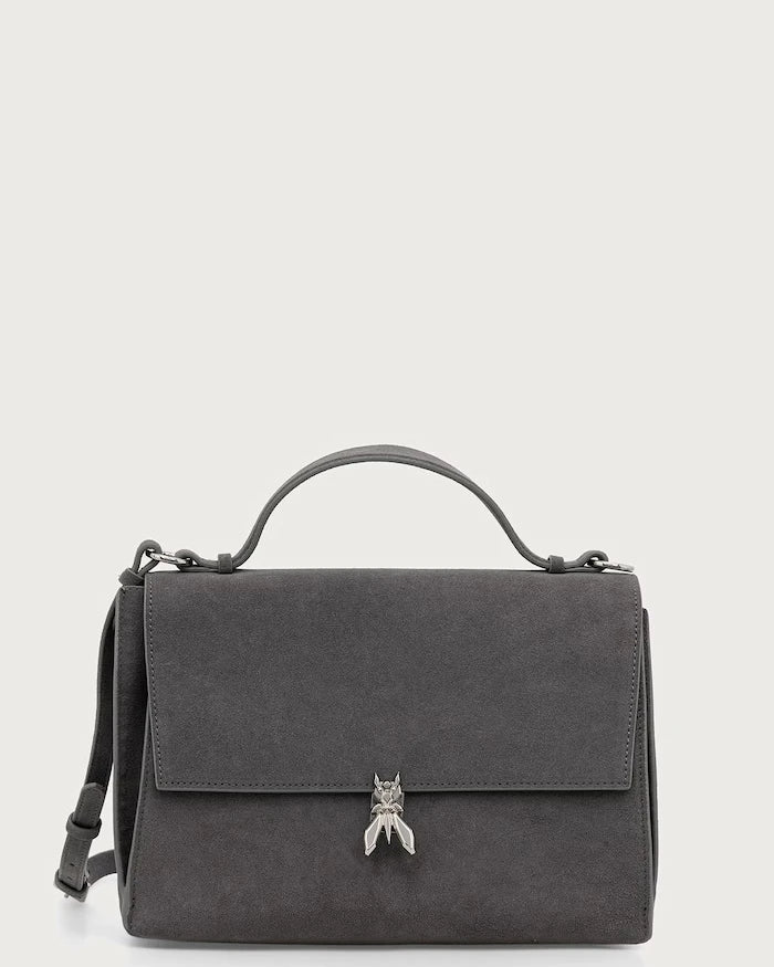 Patrizia Pepe süet kadın crossbody çanta