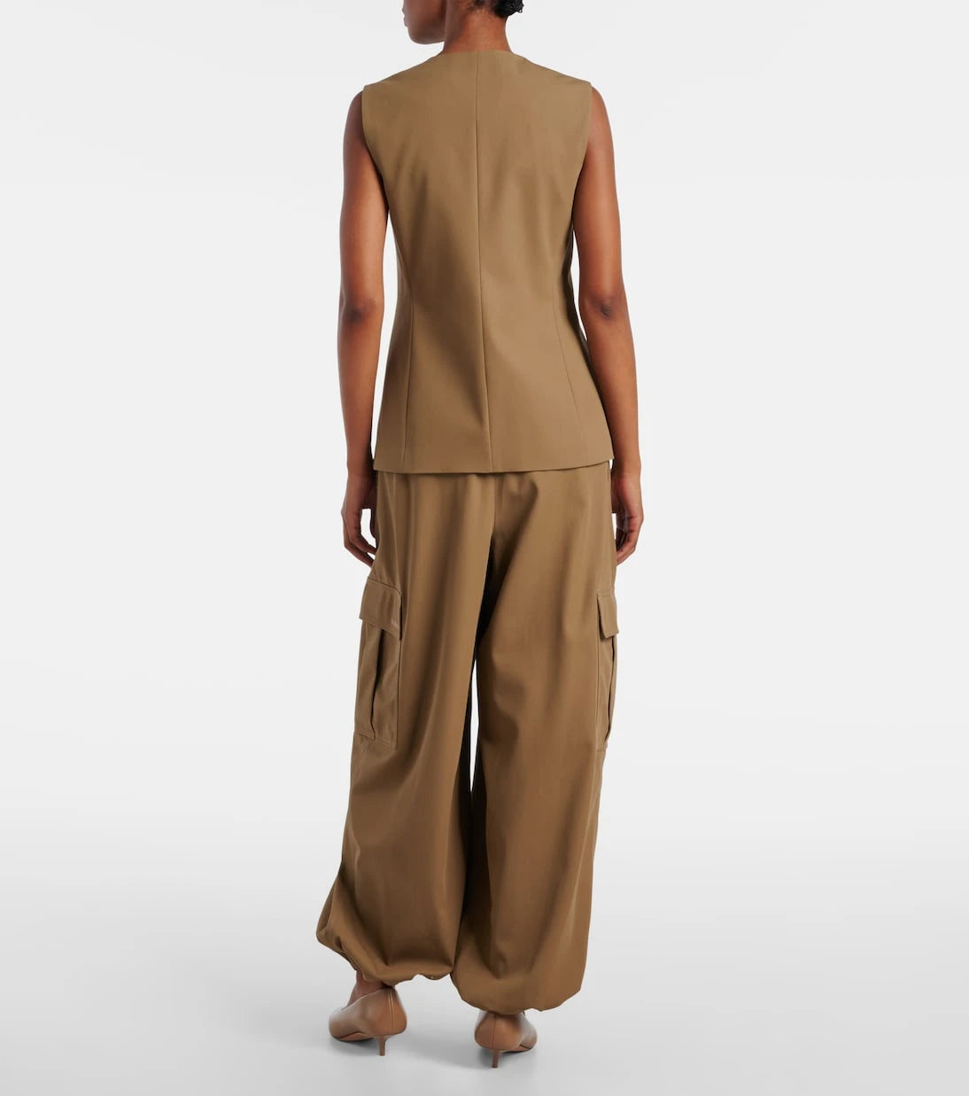 Max Mara - Cotton twill vest