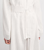 Eleventy White x Harrods Linen Embroidered Kimono