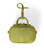 Green Suede Beau Micro Bag