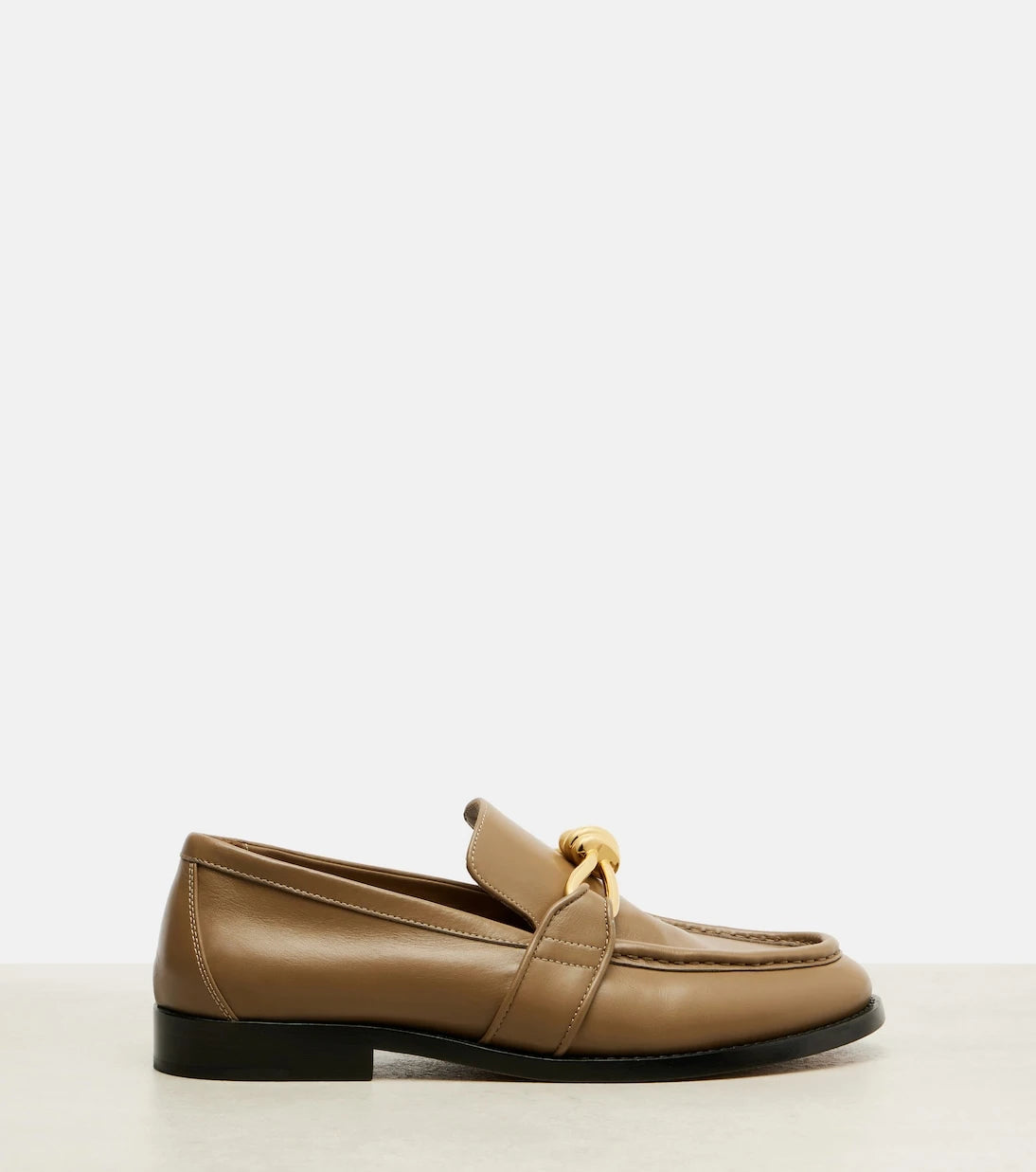 Bottega Veneta - Astaire Knot leather loafers