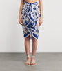 Heidi Klein Multi Cotton-Silk Palm Beach Sarong