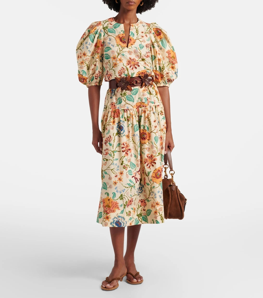Ulla Johnson - Florielle floral cotton top