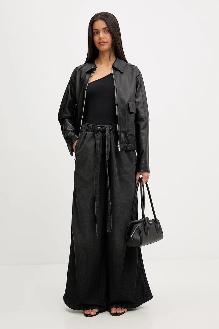 adidas Originals дънки wide leg дамски Essentials