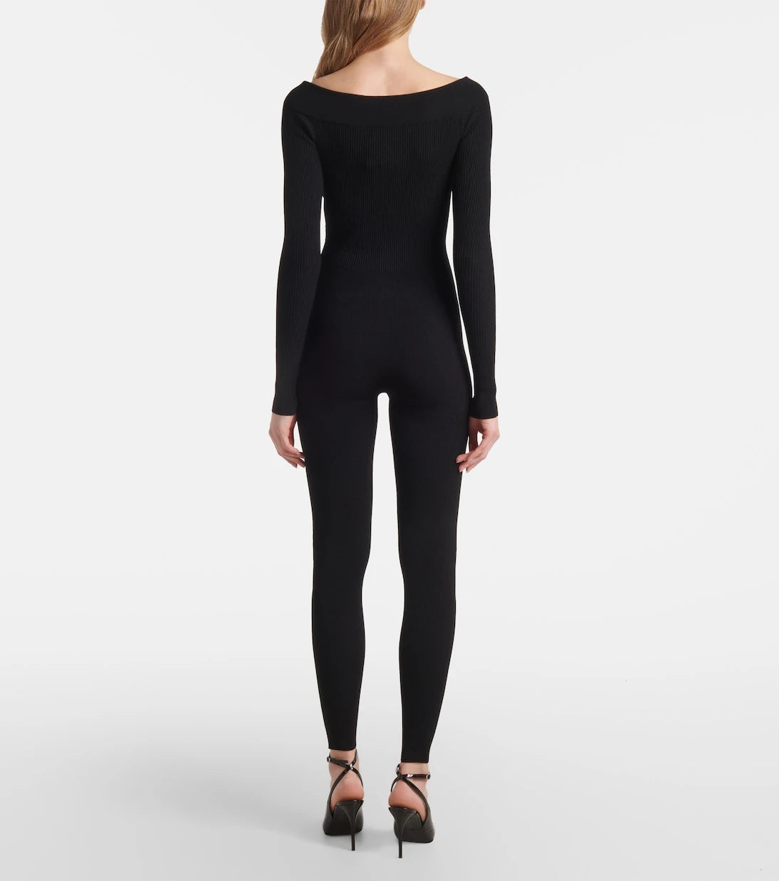 Alaïa - Off-shoulder catsuit