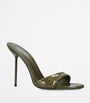 Green Patent Leather Lidia Mules 105