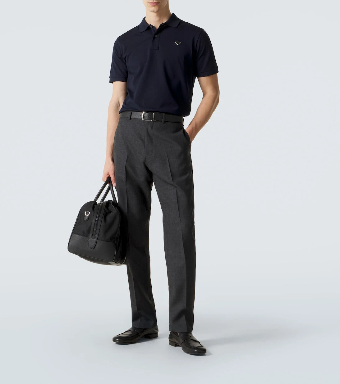 Prada - Cotton piqué polo shirt