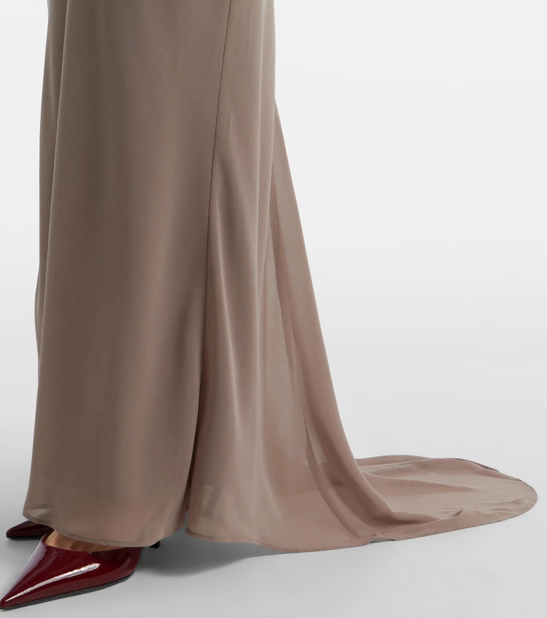 Rotate - Scarf-detail maxi dress