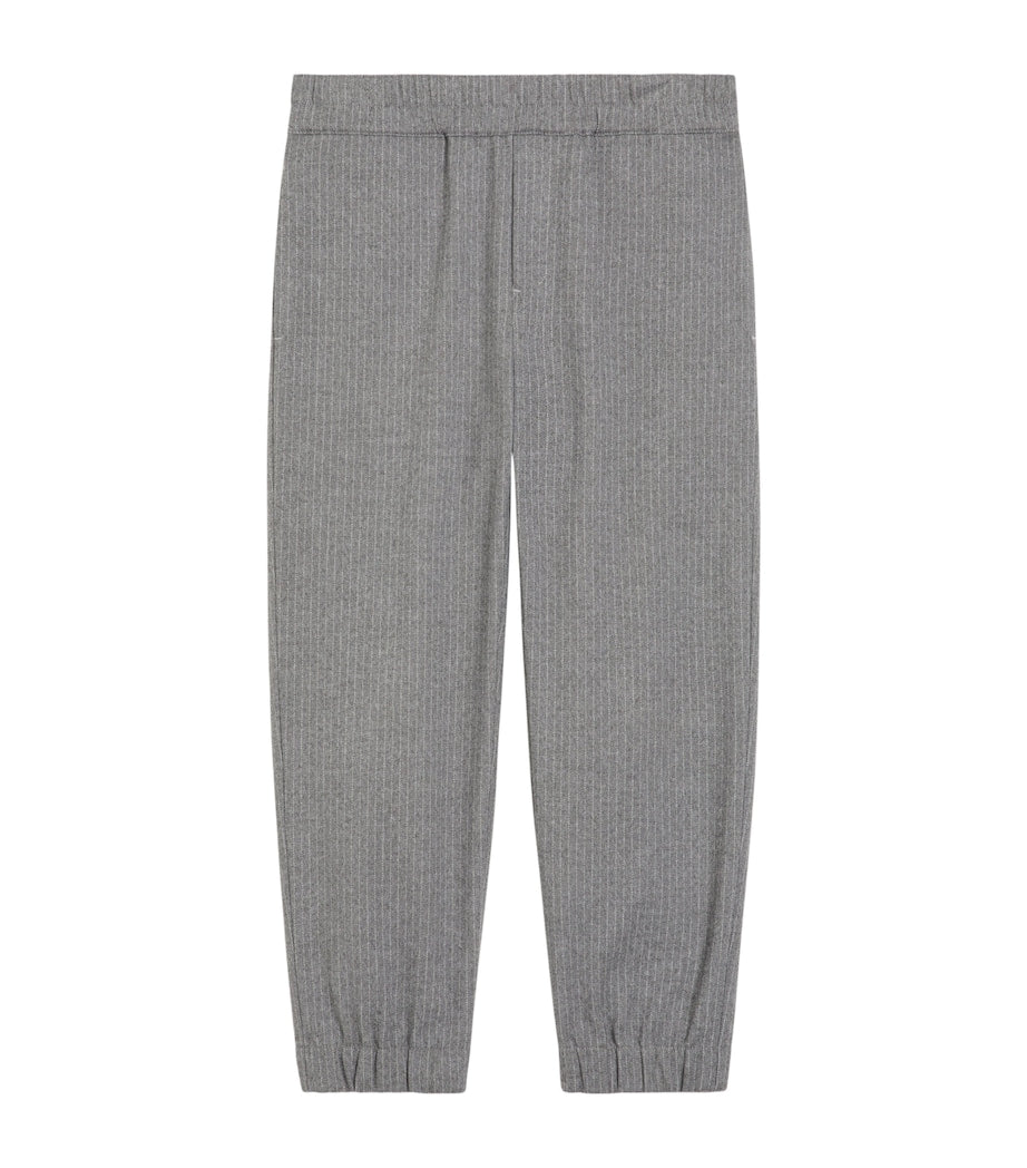 Dolce & Gabbana Kids Cotton-Blend Pinstripe Sweatpants (8-12 Years)