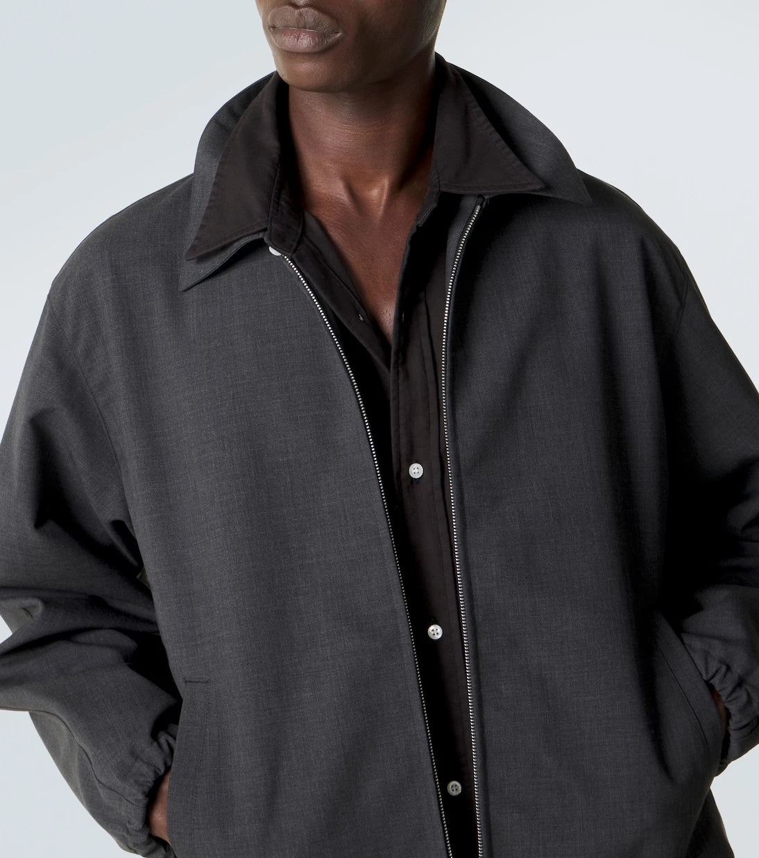 Auralee - Wool blouson jacket
