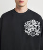 Black Collegiate Crest Sweatshirt