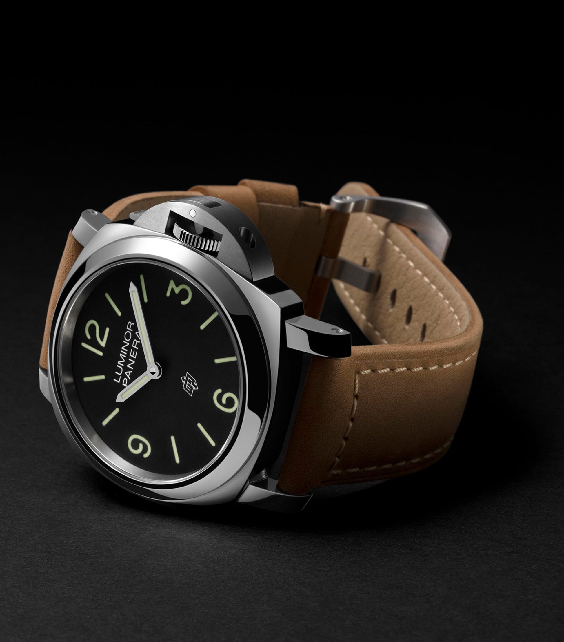 Panerai Stainless Steel Luminor Watch 44mm