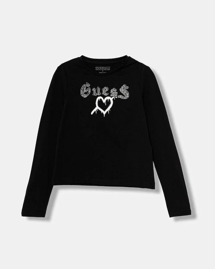 Guess Uzun Kollu Çocuk Bluzu