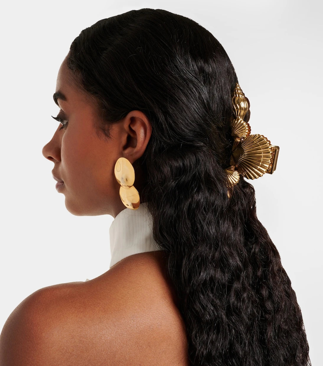 Jennifer Behr - Oceane gold-plated hair clip
