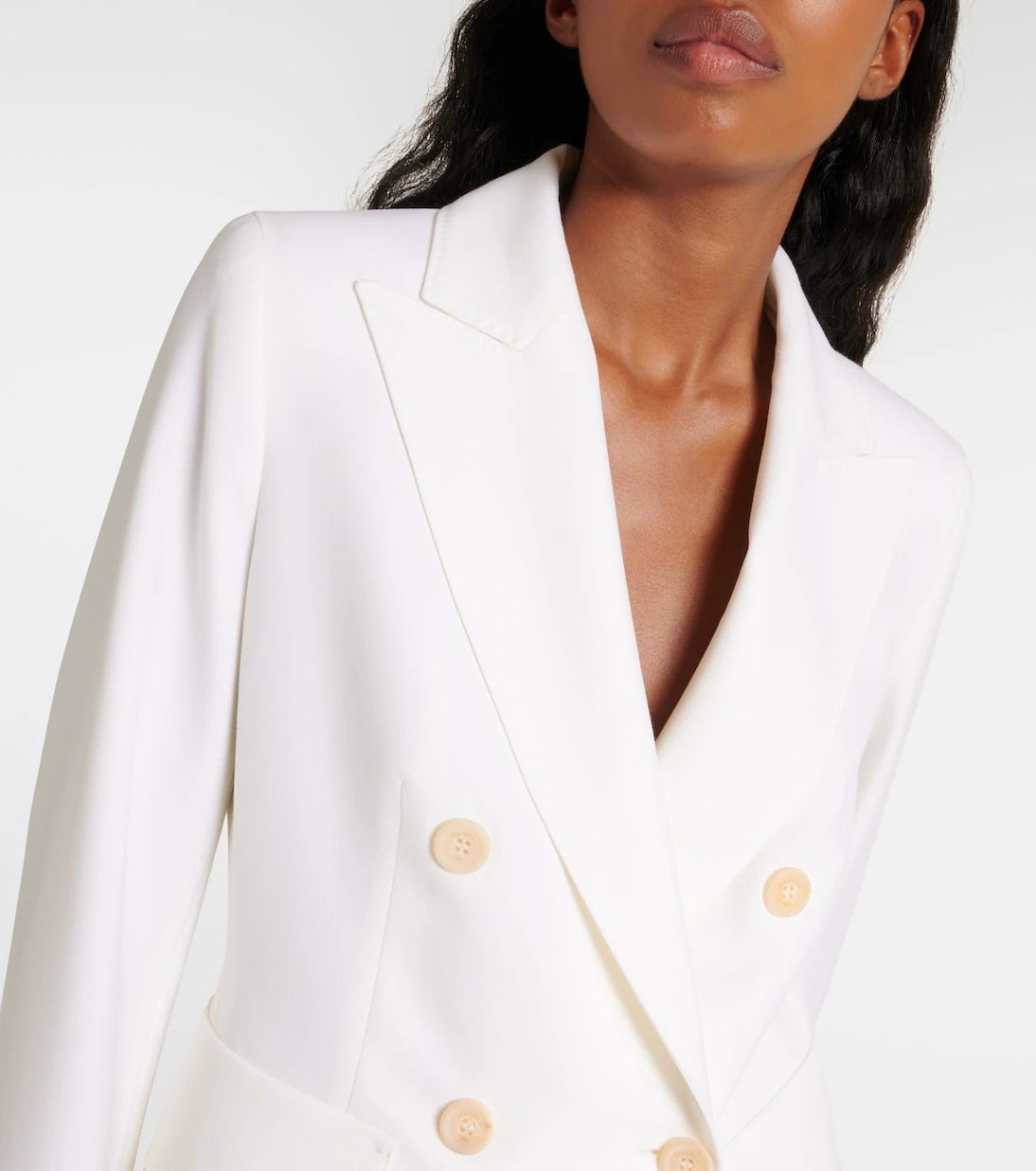 Max Mara - Osanna virgin wool gabardine blazer