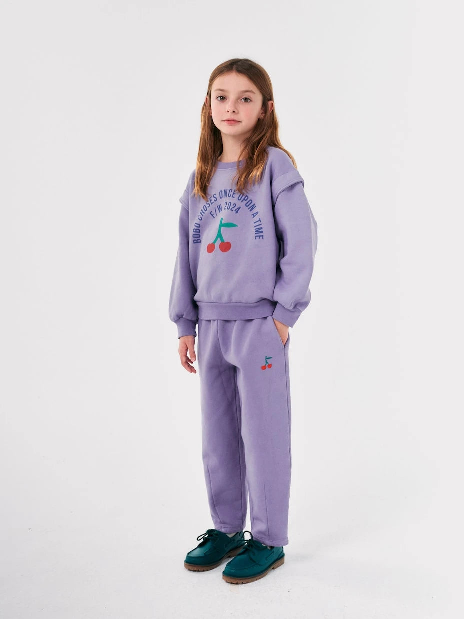Bobo Choses - Bobo Cherry cotton sweatpants