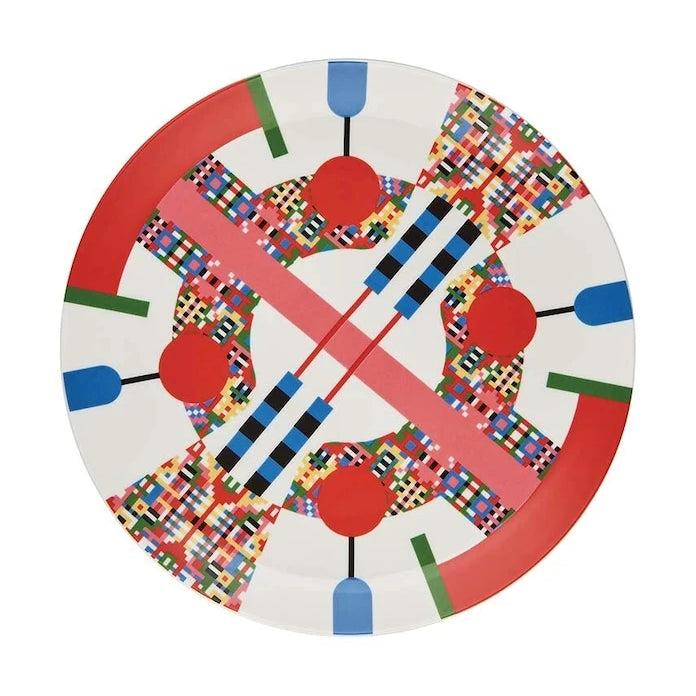 Десертна чиния Alessi Holyhedrics 30 cm