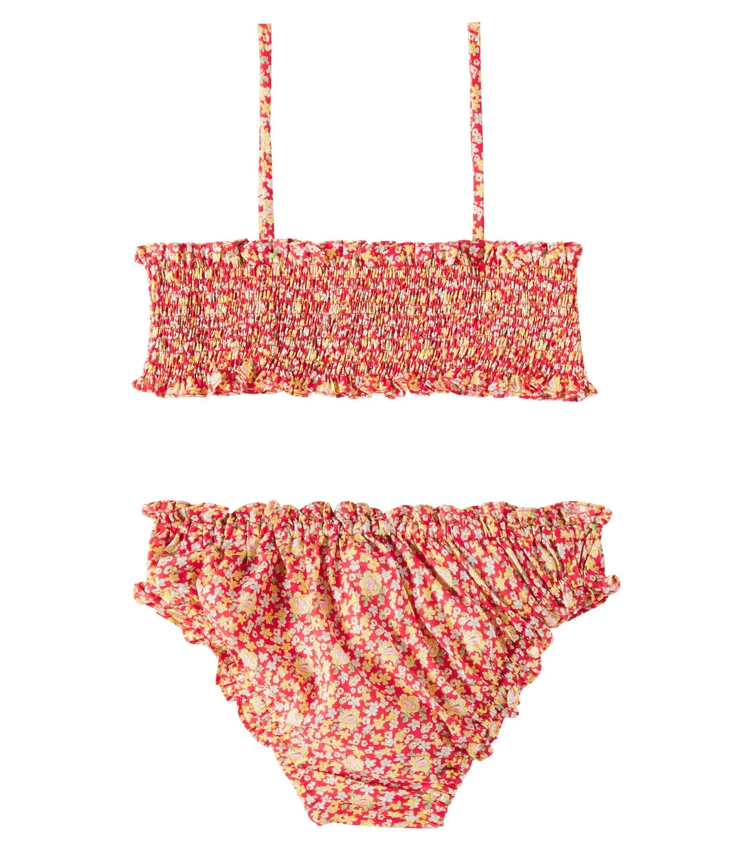 Bonpoint - Finlay smocked floral bikini