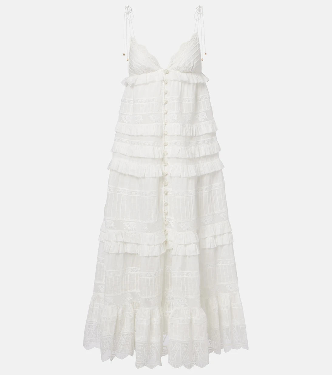 Zimmermann - Solstice cotton midi dress