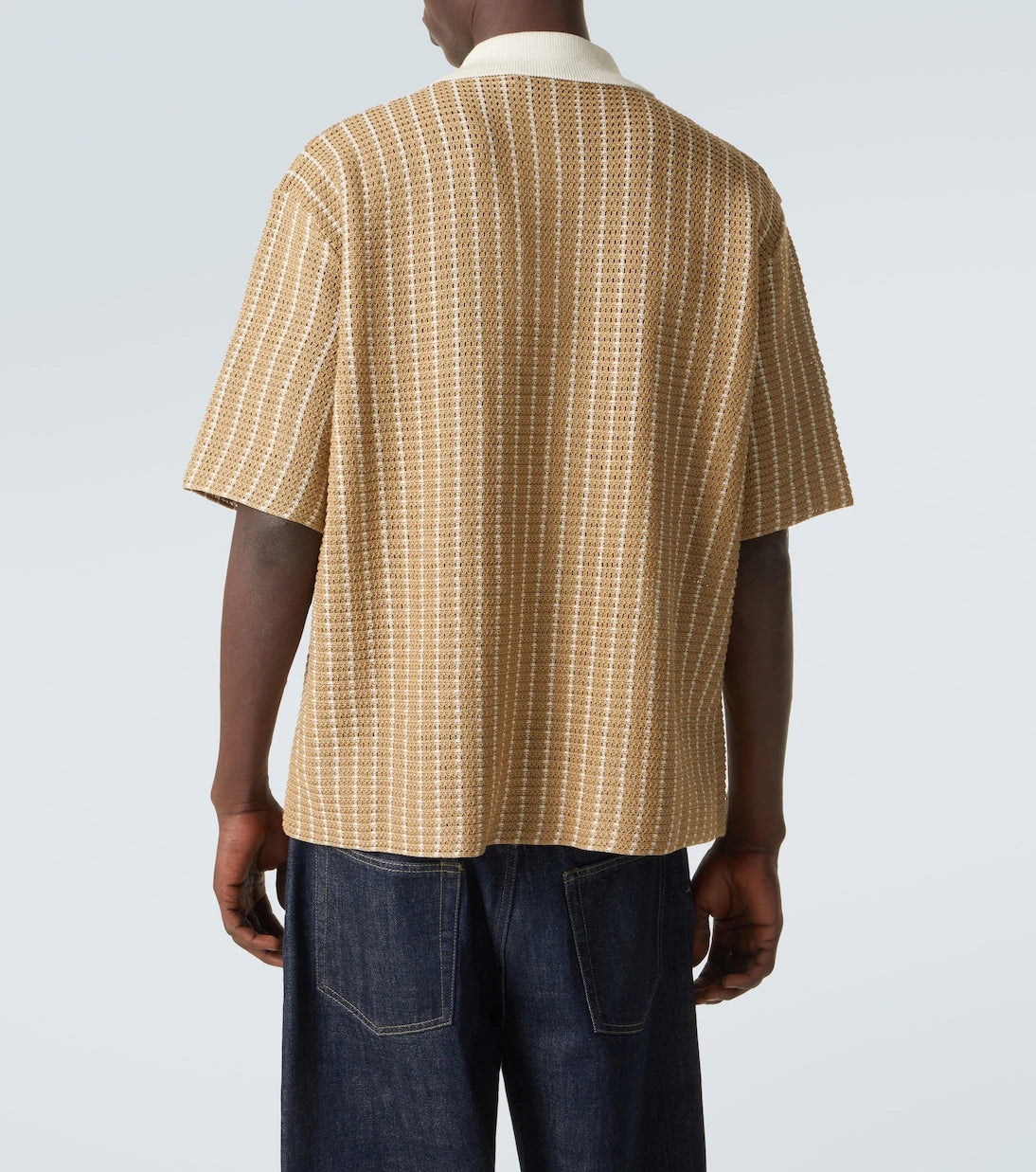 Jil Sander - Knitted cotton polo shirt
