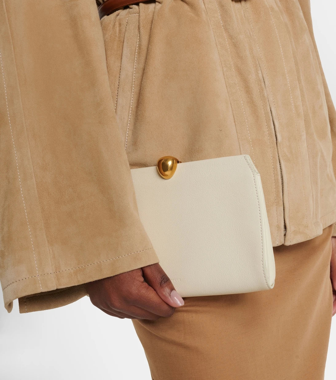 Nour Hammour - Lou leather clutch