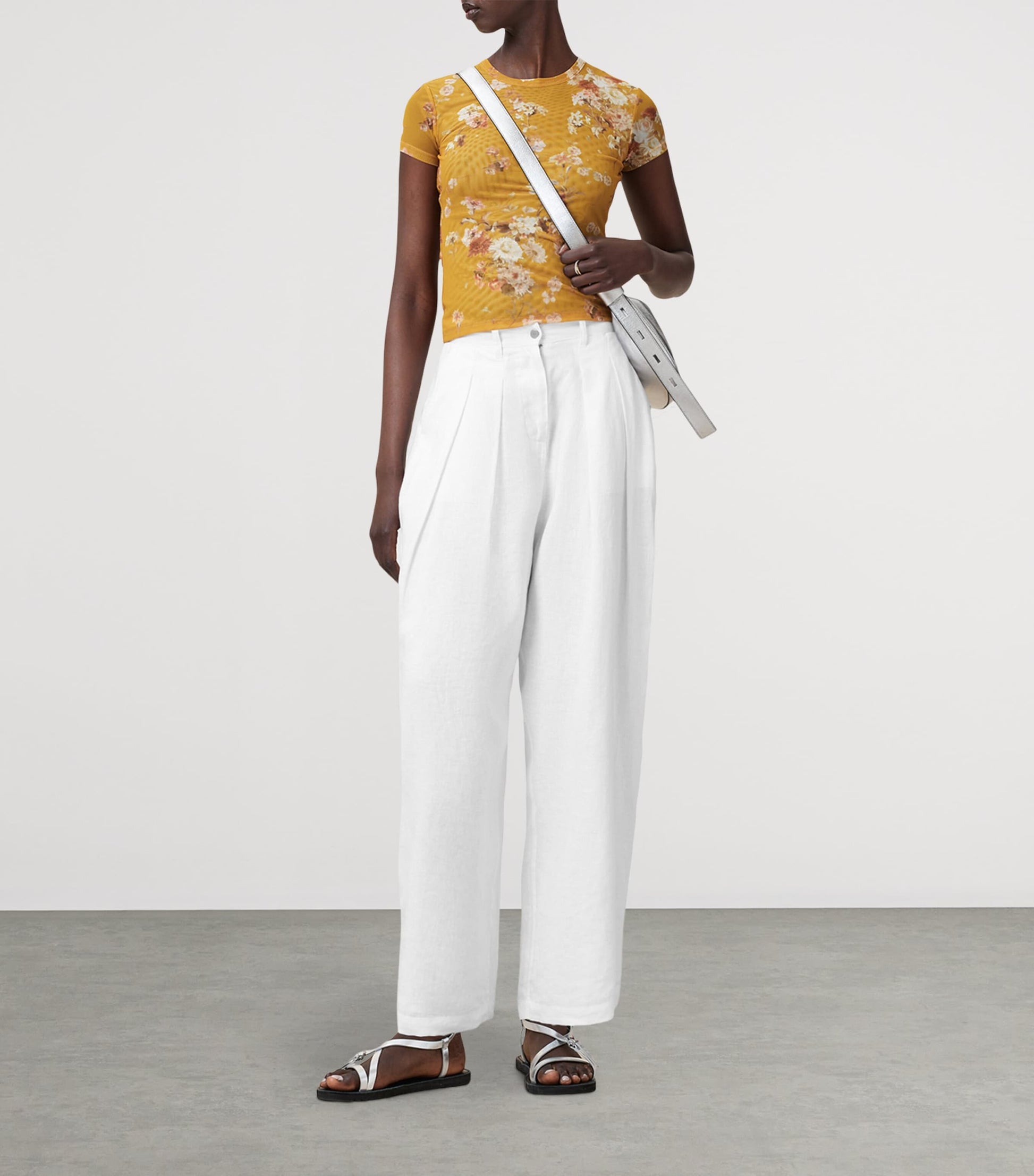 Mesh Floral Ellie T-Shirt