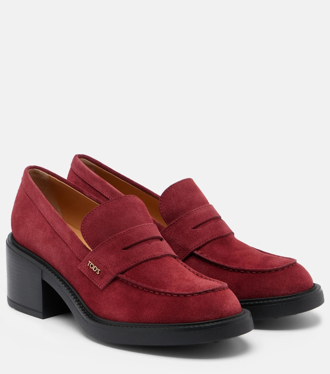 Tod's - Suede loafer pumps