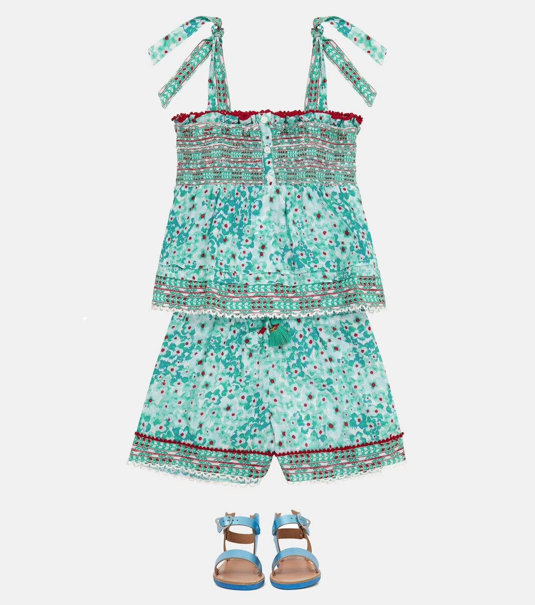 Poupette St Barth Kids - Cindy floral top