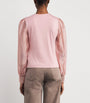 ME+EM Pink Balloon Sleeve Blouse