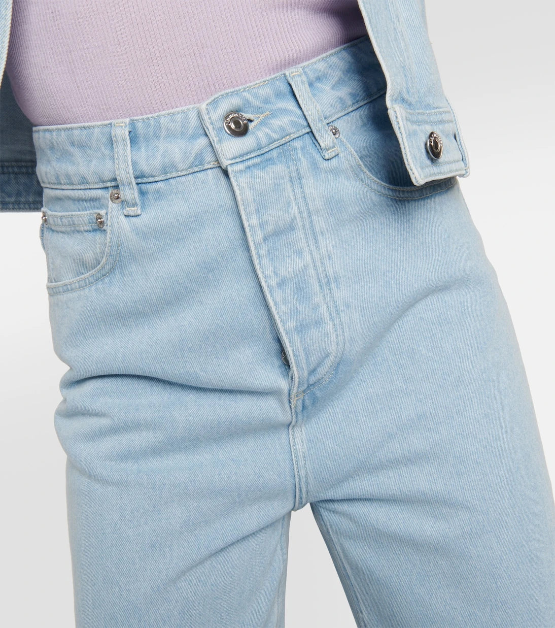 Nanushka - Josine high-rise wide-leg jeans
