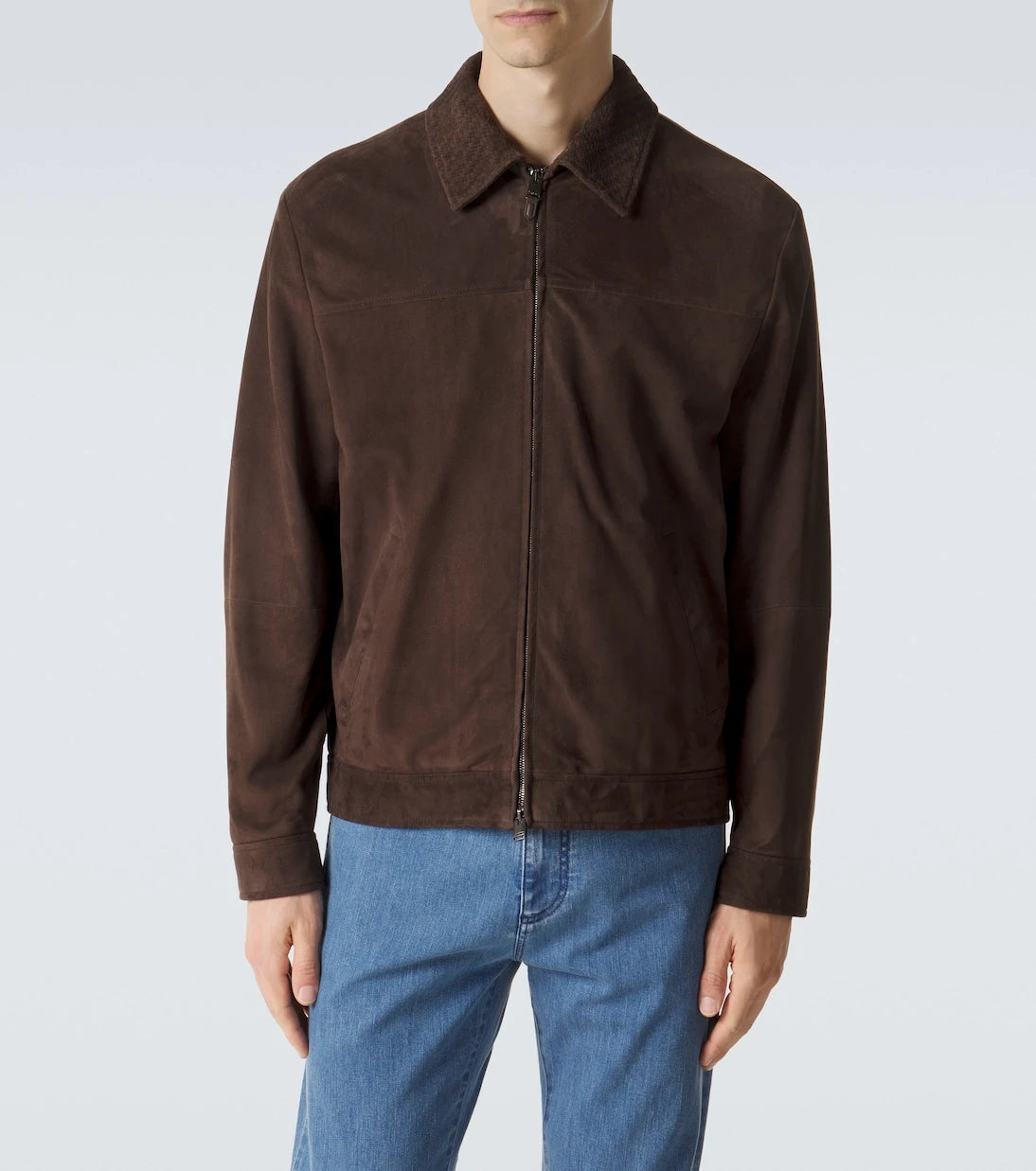 Canali - Suede blouson jacket