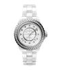 CHANEL Ceramic, Steel and Diamond J12 Calibre 12.1 Watch 38mm