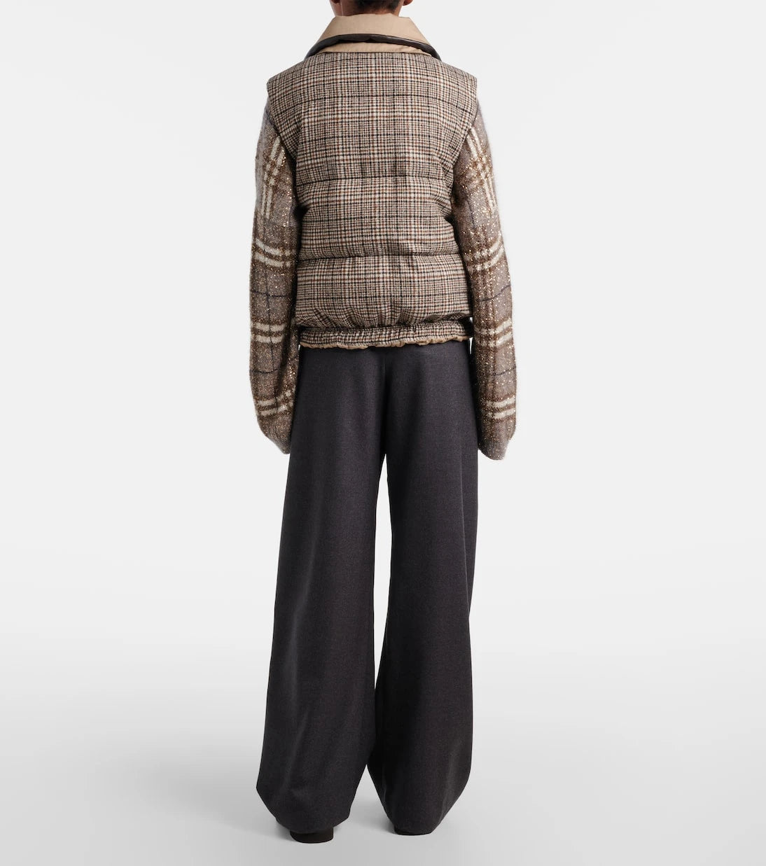 Brunello Cucinelli - Virgin wool wide-leg pants