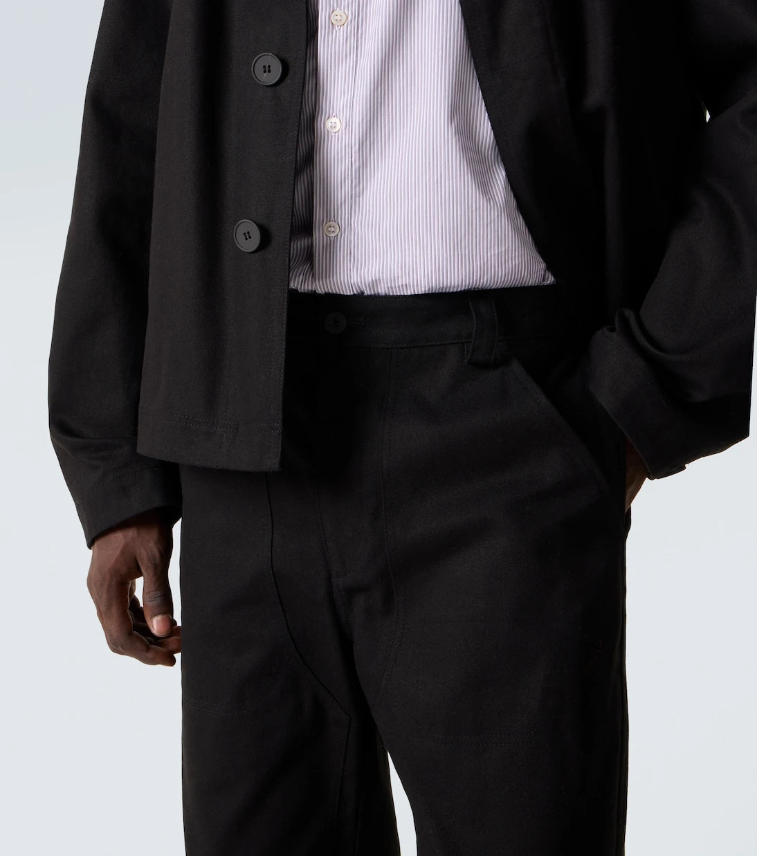 Studio Nicholson - x Aaron Levine Denver cotton straight pants
