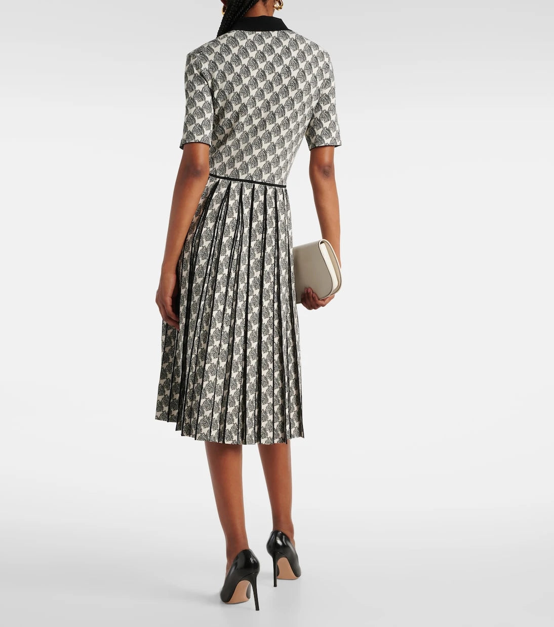 Tory Burch - Nalfred jacquard polo dress