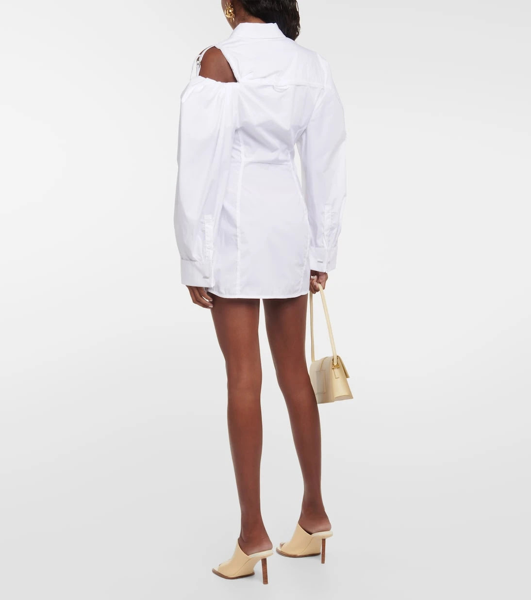 Jacquemus - La Robe Galliga cotton-blend minidress