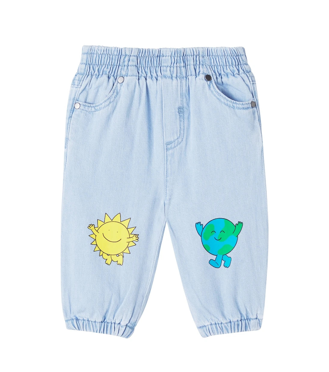 Stella McCartney Kids - Baby printed jeans