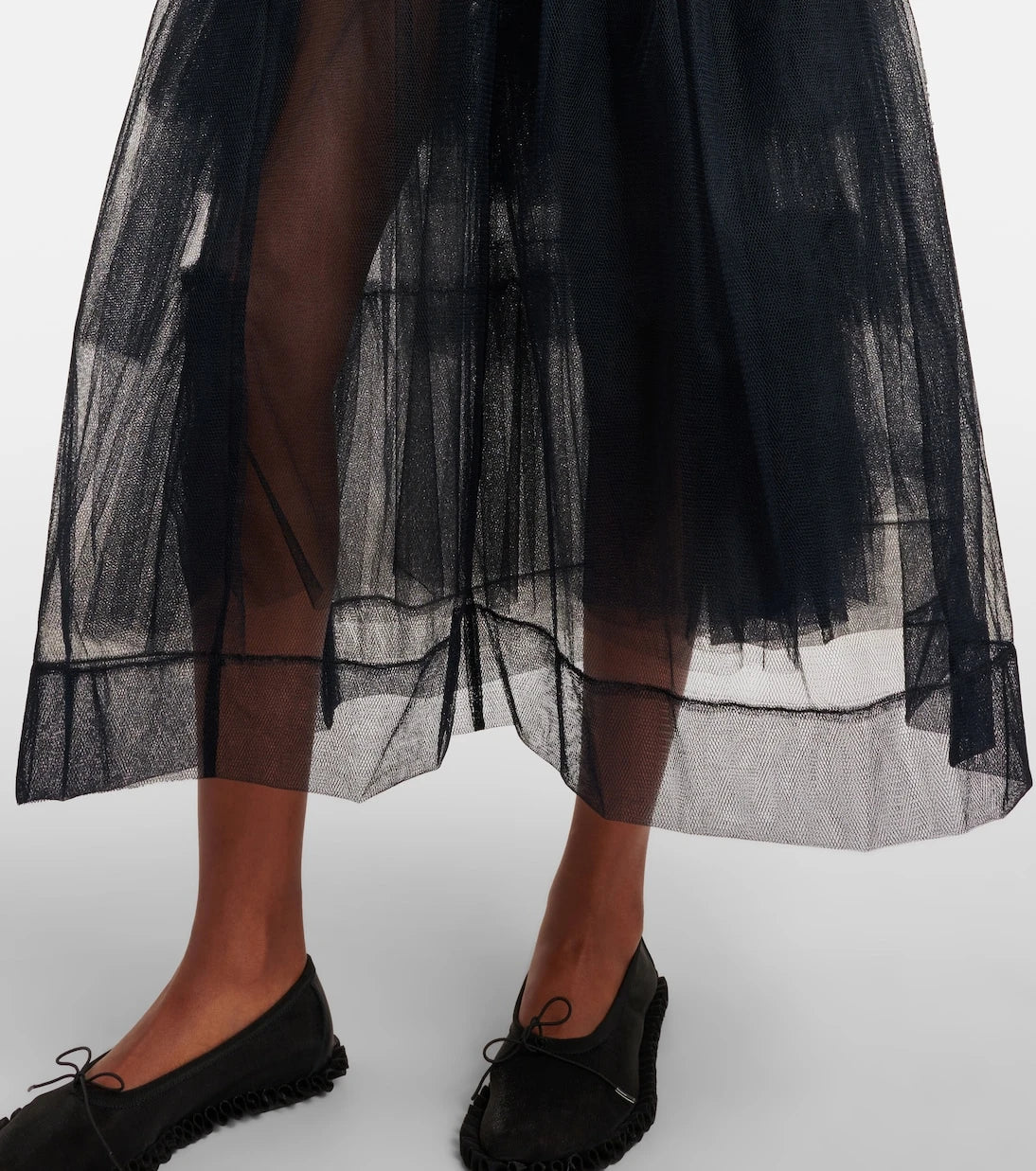 Simone Rocha - Tül midi etek